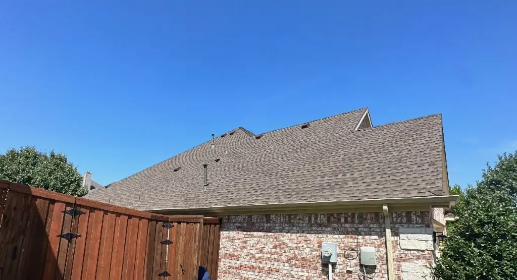 Completed roof replacement project in Rancho Calaveras